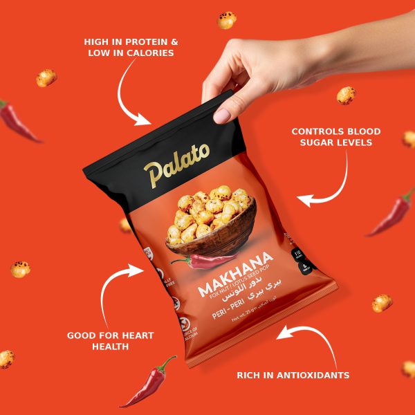 Roasted Makhana<br>Peri Peri Flavor 25g