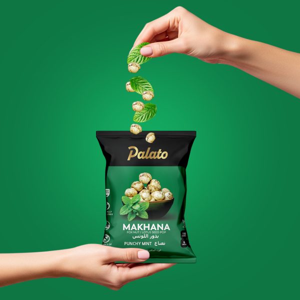 Roasted Makhana<br>Punchy Mint Flavor 25g
