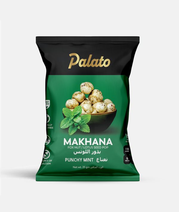 Roasted Makhana<br>Punchy Mint Flavor 25g