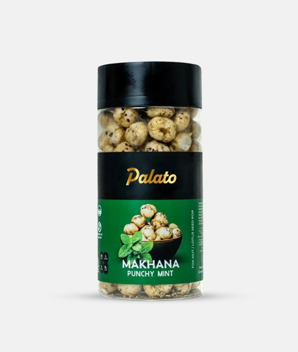 Palato Premium Gourmet Jumbo Size Makhana (Foxnut) Punchy Mint