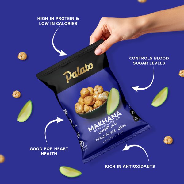 Roasted Makhana<br>Tickle Pickle Flavor 25g