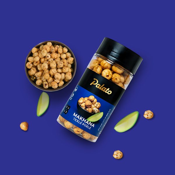 Palato Premium Gourmet Jumbo Size Makhana (Foxnut) Tickle Pickle