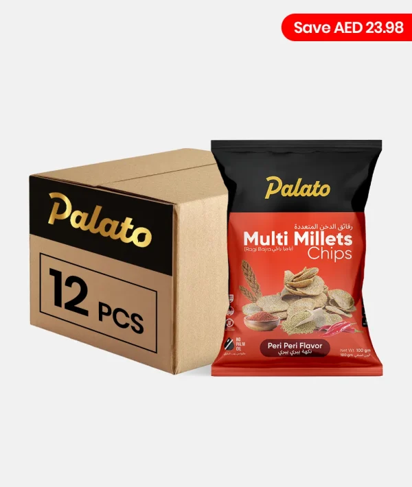 Mega Pack - Millet Chips<br>Multi Millet 100g - Carton (12 pcs)