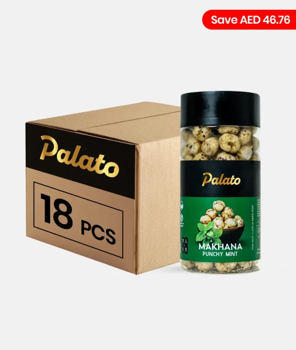 Mega Pack - Makhana<br>Punchy Mint 75g - Carton (18 pcs)